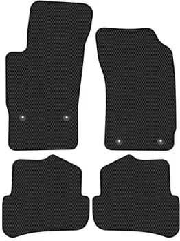 Alicosta Audi A1 I (хэтчбек 5 дв / 8XA, 8X1) 2010 - 2016 (черный, ромб)