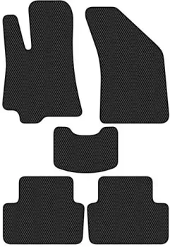 Alicosta Daewoo Lanos (седан / T150) 2000 - 2008 (черный, ромб)