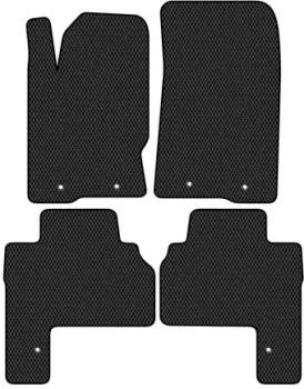 Alicosta SsangYong Actyon (suv / C100) 2005 - 2013 (черный, ромб)