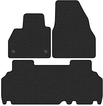 Alicosta Renault Kangoo (минивэн) 2013 - 2016 (черный, ромб)
