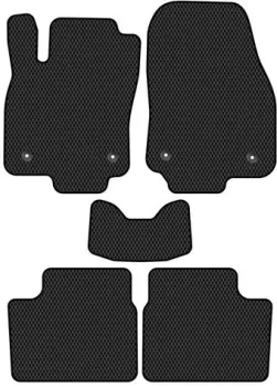 Alicosta Opel Astra III (седан / L69) 2006 - 2011 (черный, ромб)