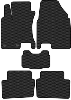 Alicosta Nissan Qashqai I (suv / J10) 2006 - 2013 (черный, ромб)
