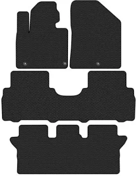 Alicosta Kia Sorento Prime III (suv 7 мест / UM) +3 ряд 2014 - 2020 (черный, ромб)
