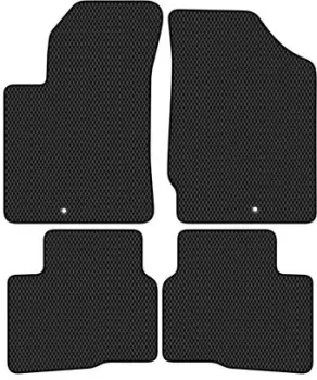 Alicosta Kia Cerato Koup (купе / YD, TD) 2008 - 2014 (черный, ромб)