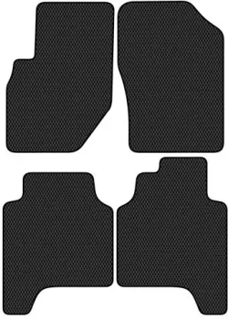 Alicosta Hyundai Tarracan (suv / HP) 2001 - 2007 (черный, ромб)