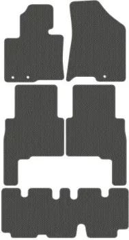 Alicosta Kia Sorento II (suv 7 мест / XM) +3 ряд 2009 - 2012 (серый)