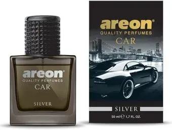 <?= Areon Car Perfume Glass Silver ?>