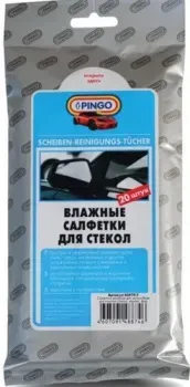 <?= Pingo Влажные салфетки для стекол 85070-2 20шт ?>
