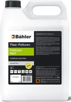 Bahler Plast-Polituren PP-102 Matt 5л