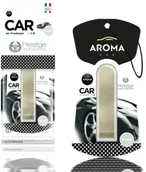 <?= Aroma Car Prestige Drop Control Silver ?>