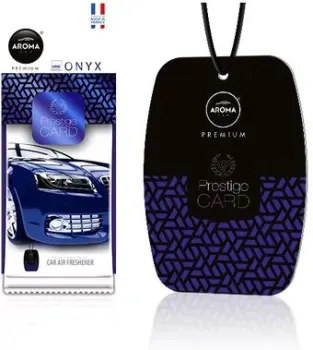 Aroma Car Ароматизатор бумажный Prestige Card Onyx