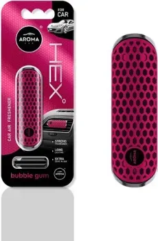 <?= Aroma Car HEX/Clips Bubble Gum ?>