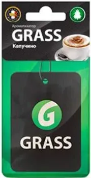 <?= Grass Картонный ароматизатор, капучино ST-0406 ?>