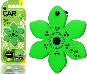 Aroma Car Ароматизатор полимерный Flower Power Fancy Green 92558