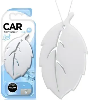 Aroma Car Ароматизатор полимерный Leaf 3D Ice 83127