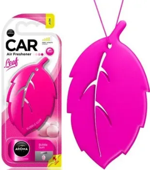 <?= Aroma Car Ароматизатор полимерный Leaf 3D Bubble Gum 83124 ?>