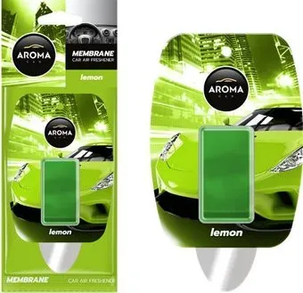 Aroma Car Ароматизатор жидкостный Car Membrane Lemon 83104