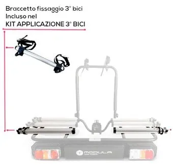 Modula Bike Adaptor+Kit (на 1 велосипед)