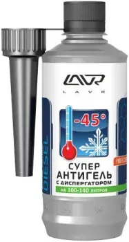Lavr Super Antigel Diesel -45°C на 100-140 литров 310мл (Ln2114)