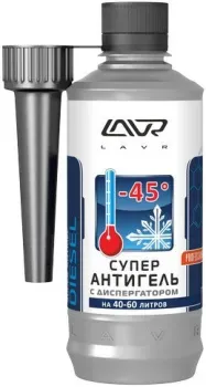 Lavr Super Antigel Diesel -45°C на 40-60 литров 310мл (Ln2106)