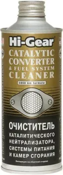 Hi-Gear Catalytic Converter &amp; Fuel System Cleaner 444 мл (HG3270)