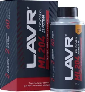 <?= Lavr Раскоксовка двигателя ML204 190 мл Ln2508 ?>