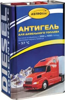 ASTROhim Антигель для дизельного топлива (на 2000-4000л) 4000 мл (АС-125)