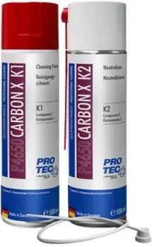 Pro Tec Карбон Х К1 + К2. Очиститель впускных клапанов. Раскоксовка колец 500мл P4650