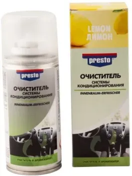 <?= Presto Очиститель системы кондиционирования лимон 150мл 217838 ?>