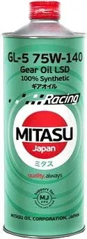 Mitasu MJ-414 RACING GEAR OIL GL-5 75W-140 LSD 100% Synthetic 1л