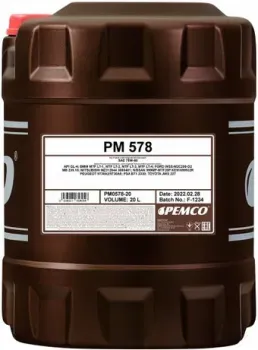 <?= Pemco 578 75W-80 20л ?>