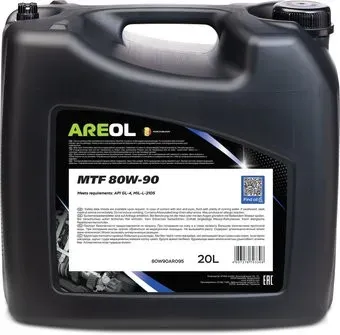 <?= Areol MTF 80W-90 20л ?>
