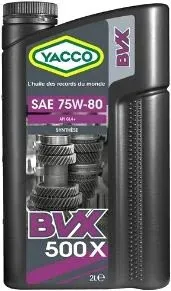 <?= Yacco BVX 500 X 75W80 2 л ?>