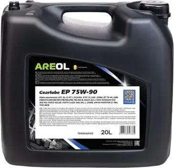 <?= Areca Gearlube EP 75W-90 20л ?>