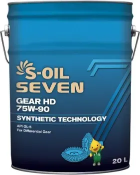 <?= S-OIL SEVEN GEAR HD 75W-90 20л ?>