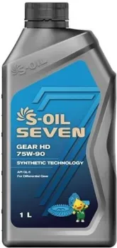 S-OIL SEVEN GEAR HD GL-5 75W-90 1л