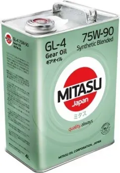 Mitasu MJ-443 GEAR OIL GL-4 75W-90 Synthetic Blended 4л