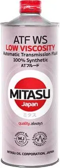 <?= Mitasu MJ-325 LOW VISCOSITY ATF WS 100% Synthetic 1л ?>