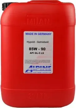 <?= Alpine Gear Oil 85W-90 LS 20л ?>