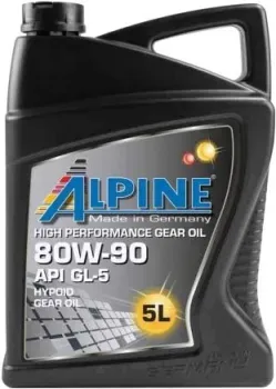 <?= Alpine Gear Oil 80W-90 GL-5 5л ?>