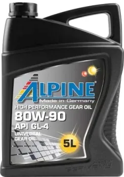<?= Alpine Gear Oil 80W-90 GL-4 5л ?>