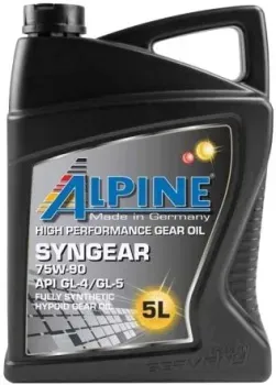 <?= Alpine Syngear 75W-90 5л ?>