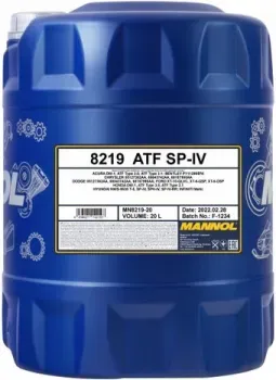<?= Mannol ATF SP-IV 8219 20л ?>
