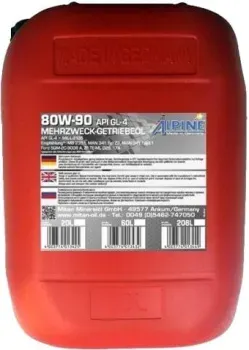 Alpine Gear Oil 80W90 GL-4 0100683 20 л
