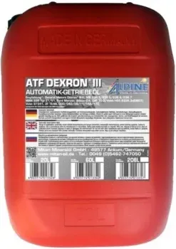 <?= Alpine ATF Dexron III 20л ?>