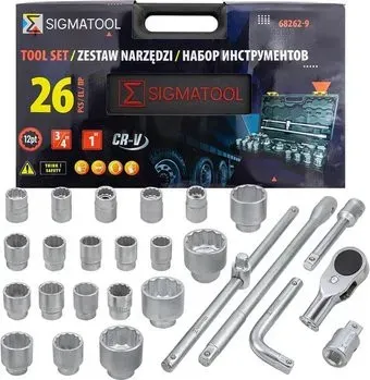 <?= Sigmatool 68262-9 (26 предметов) ?>