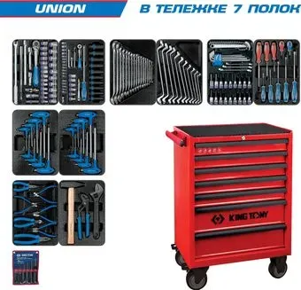 <?= King Tony Union 934-000MR (173 предметов) ?>