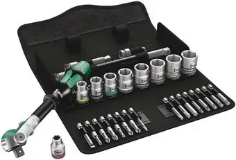 Wera 8100 SB 6 Zyklop Speed (29 предметов)
