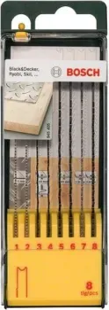 Bosch 2607019459 8 предметов