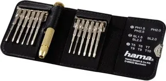 <?= Hama Mini Screwdriver Kit (14 предметов) ?>